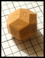 Dice : Dice - DM Collection - Armory Tan Light Opaque 1-0 Plus Minus - Ebay Sept 2011